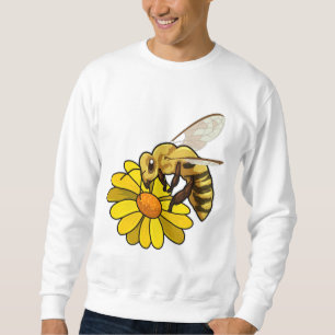 Sweatshirt Abeille en fleurs