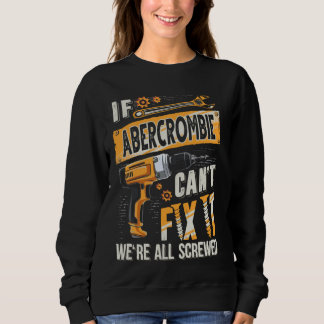Sweatshirt Abercrombie Nom, Si Abercrombie ne peut pas le rép