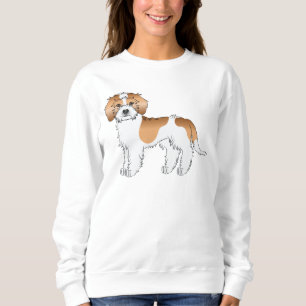 Sweatshirt Abpricot Parti-color Mini Goldendoodle