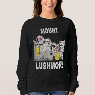 Sweatshirt Abraham Drinkin Ben Drankin Mount Rushmore Usa 2