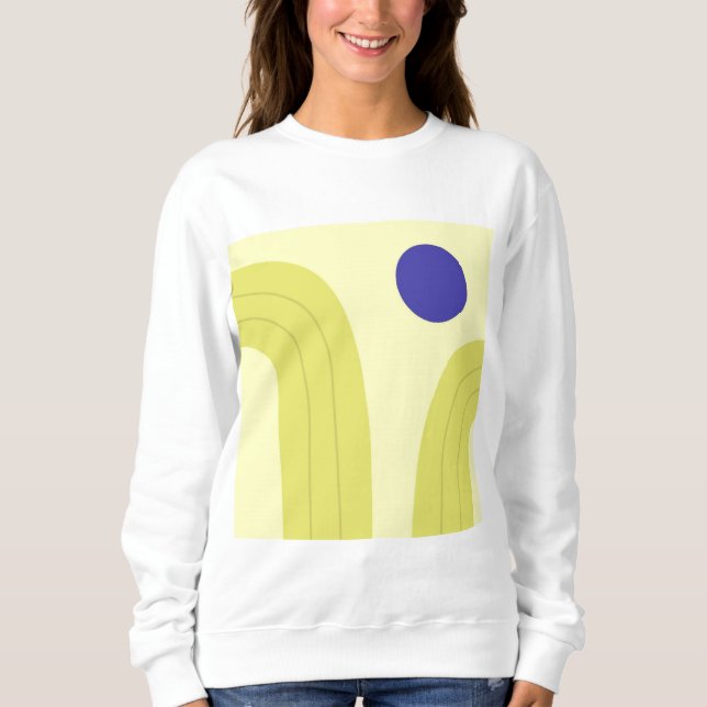 Sweatshirt abstract (Devant)