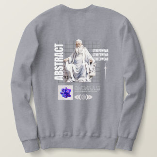 Sweatshirt abstrait - streetwear