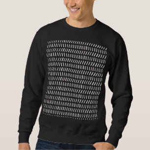 Sweatshirt Abstrait tripes Horizontal Vintage Arrière - plan