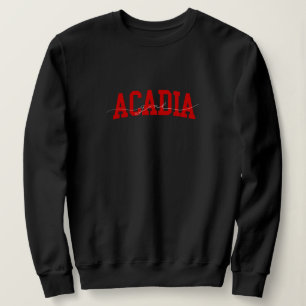 Sweatshirt Acadia girl university