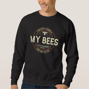Sweatshirt Accessoires d'apiculture Abeilles Rucher Blague Ap