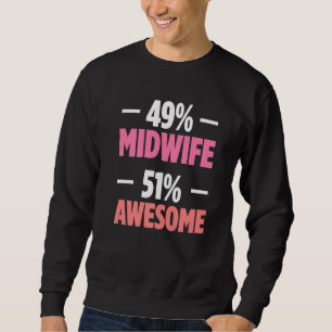 Sweatshirt Accompagnante à la naissance Travailleuse de naiss