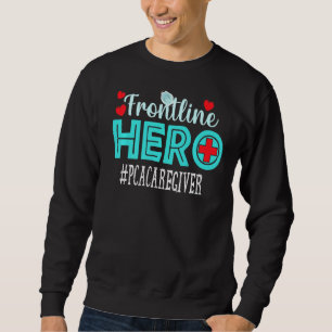 Sweatshirt Accompagnateur De Carrière Frontline Héros Travail