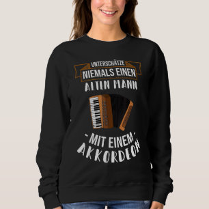 Sweatshirt Accordéon Accordéon Musicien d'instruments amusant