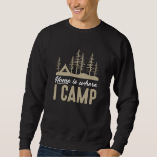 Sweatshirt Accueil Où Je Camps