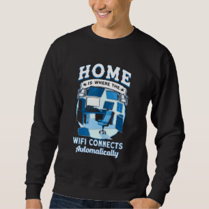 Sweatshirt Accueil Où Se Connecte Le Wifi