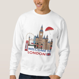 Sweatshirt Accueil vers Londres
