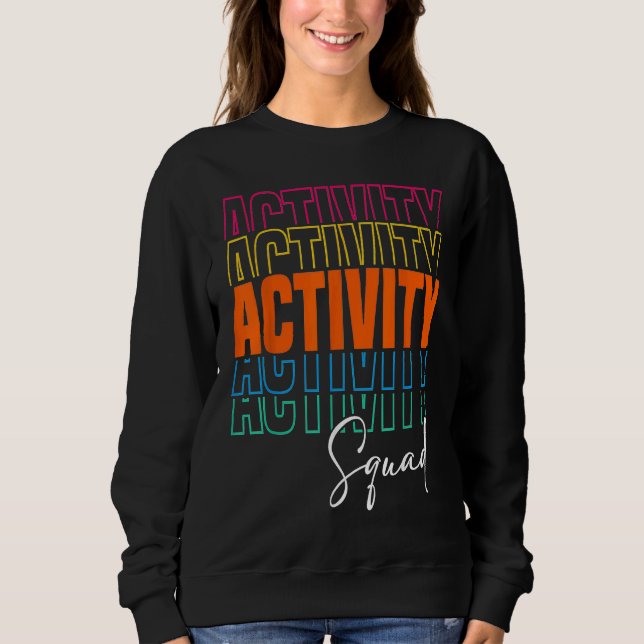 Sweatshirt Activity Assistant Squad Team Professionals Week D (Devant)