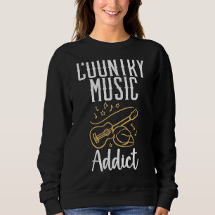 Sweatshirt Addictionnaire de musique country 1