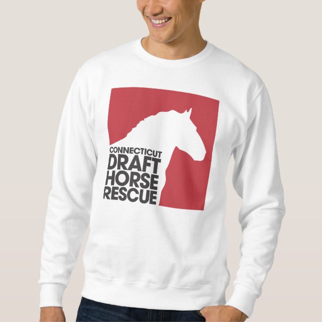 Sweatshirt adulte de crewneck de délivrance (Devant)