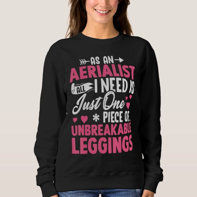 Sweatshirt Aerial Silk Aerialist Weekend Forecast 100 Of Hang (Devant)
