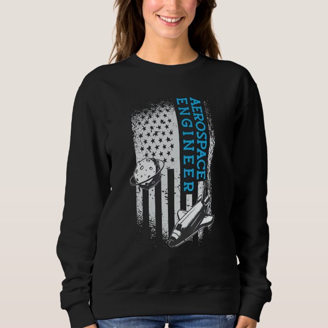 Sweatshirt Aerospace Engineer Rocket Engineering Aerospace En (Devant)