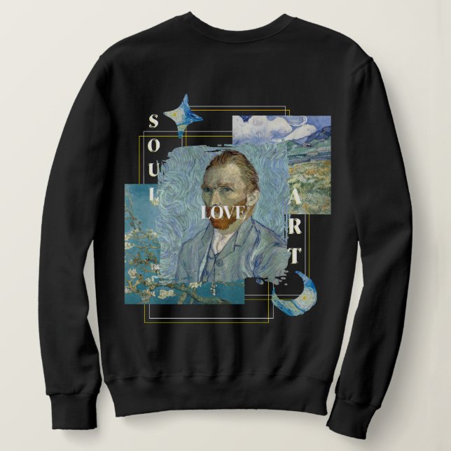 Sweatshirt Aesthetic Vincent Van Gogh  (Design dos)