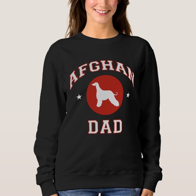 Sweatshirt Afghan Hound Dad (Devant)