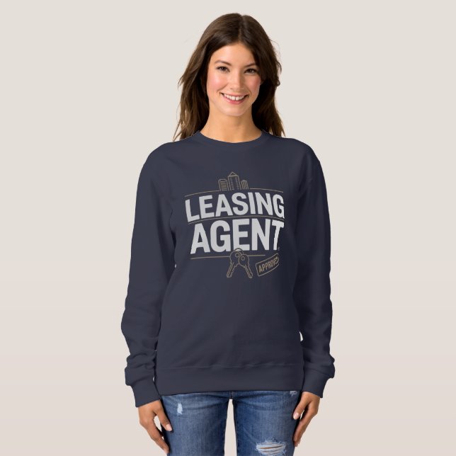 Sweatshirt Agent de location  (Devant entier)