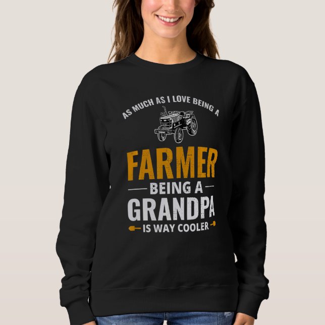 Sweatshirt Agricole Mens Grandpa Agricole Rancher Agricole Ag (Devant)
