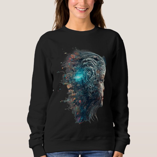 Sweatshirt AI Machine Learning  Cool Artificial Intelligence (Devant)
