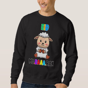 Sweatshirt Aïd Adha Moubarak Musulman Aïd Al Adha Sheep Happy
