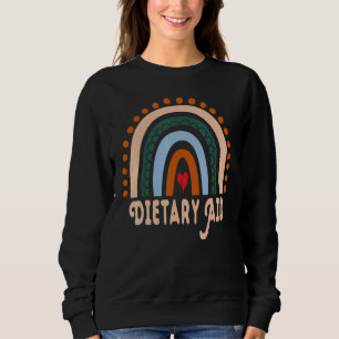 Sweatshirt Aide alimentaire Arc-en-ciel Appréciation mignonne