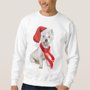 Sweatshirt Aide du Père Noël Westie