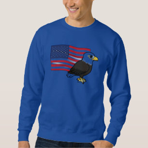 Sweatshirt Aigle patriotique