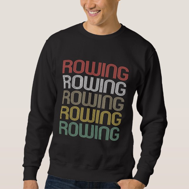 Sweatshirt Aiguillage de style rétro (Devant)