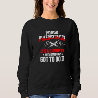 Sweatshirt Aiguille de ponction veineuse Mème pour une infirm