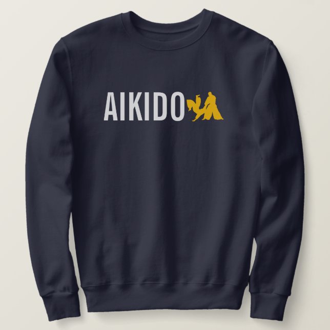 Sweatshirt Aikido (Design devant)