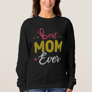 Sweatshirt Aime Maman Maman Meilleure Mère Qui Soit Bonne Fêt