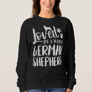 Sweatshirt Aimé par un berger allemand blanc