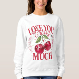 Sweatshirt Aimez-vous beaucoup Cherry