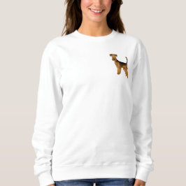 Sweatshirt Airedale Terrier Dessin du chien Bingley Terrier C
