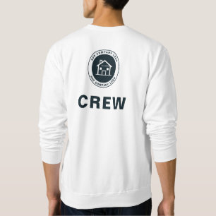 Sweatshirt Ajouter un logo d'entreprise personnalisé moderne