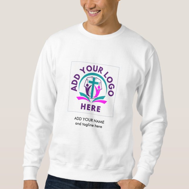 Sweatshirt AJOUTER VOTRE LOGO | Marchandises de Business Chur (Devant)