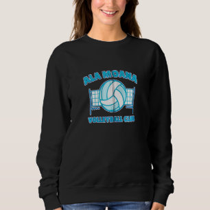 Sweatshirt Ala Moana Volleyball Club Hawaii Loisirs Zip