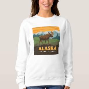 Sweatshirt Alaska   Oie frontière