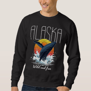 Sweatshirt Alaska sauvage et libre 