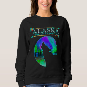 Sweatshirt Alaska State Pride Alaska Northern Lights Alaskan
