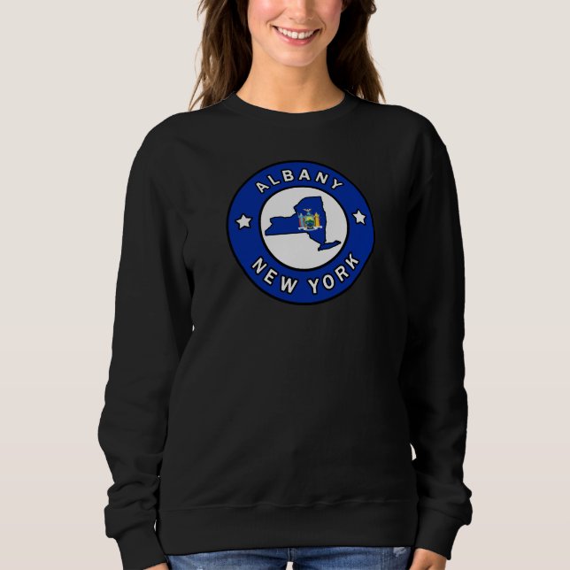 Sweatshirt Albany New York (Devant)