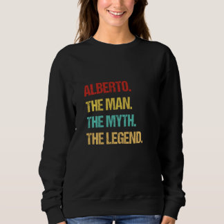 Sweatshirt Alberto L'Homme Le Mythe La Légende