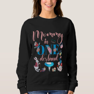 Sweatshirt Alice dans ONEderland Famille maman de l'anniversa