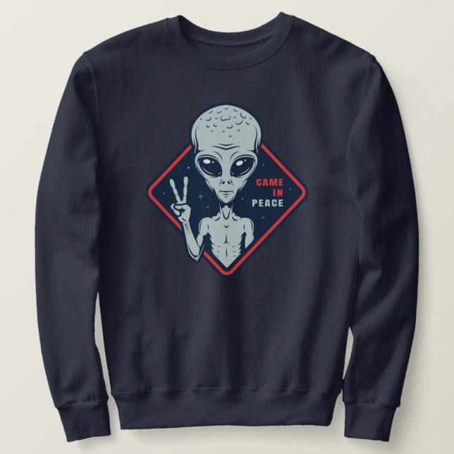 Sweatshirt Alien (Design devant)