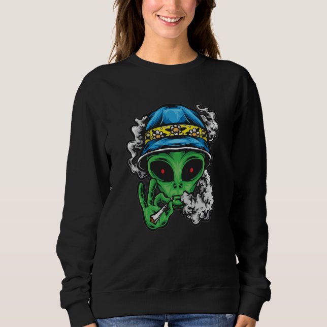 Sweatshirt Alien Détendu (Devant)