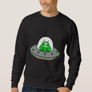 Sweatshirt Alien Ufo Sloth