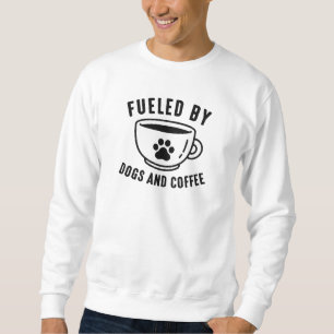 Sweatshirt Alimenté Par Des Chiens Et Du Café