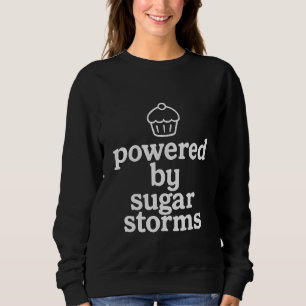 Sweatshirt Alimenté par des tempêtes de sucre